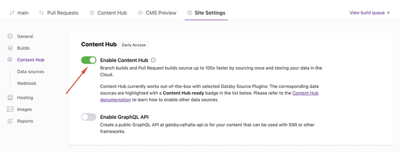 Screenshot of the Site Settings page showing where to find the toggle. Follow the steps above to enable it. Screenshot of the Site Settings page showing where to find the toggle. Follow the steps above to enable it.