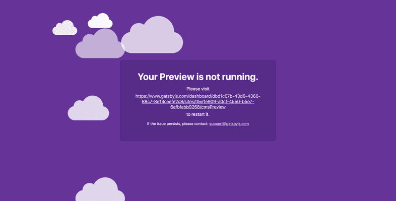 Idle Preview Server Screen Idle Preview Server Screen