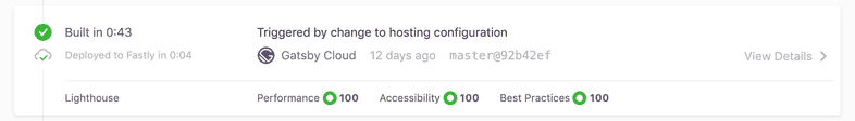 Lighthouse audit in Cloud Lighthouse audit in Cloud