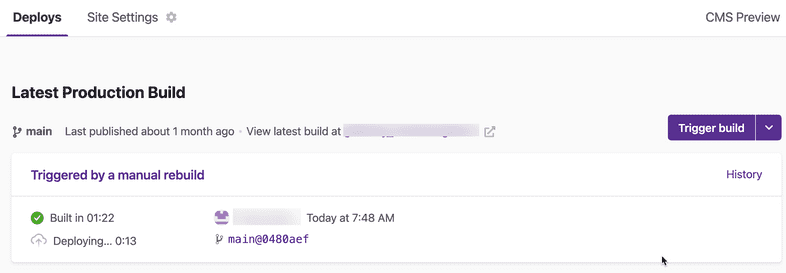 Latest build status Latest build status