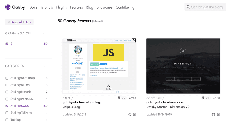 Starter Library with Styling: SCSS filter selected Starter Library with Styling: SCSS filter selected