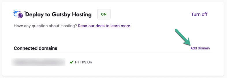 Click Add Domain Click Add Domain