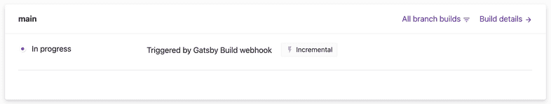 image of webhook build in the gatsby cloud dashboard image of webhook build in the gatsby cloud dashboard